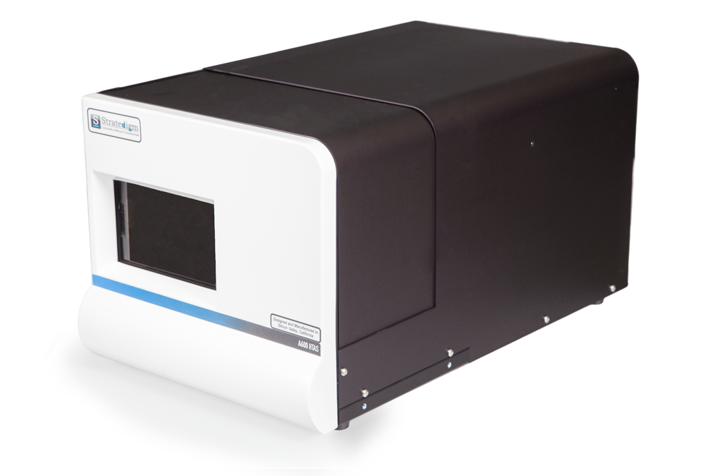 Right Angled View of Stratedigm A600 High Throughput Auto Sampler (HTAS)